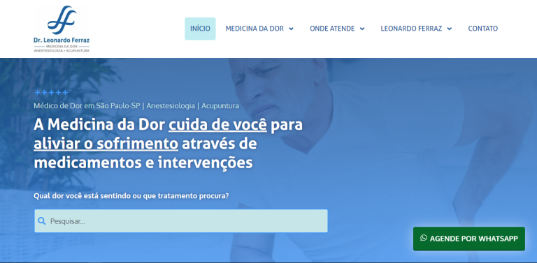 Novo Site Dr. Leonardo Ferraz